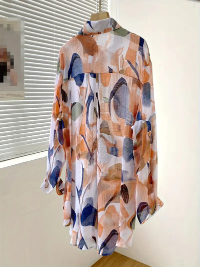 VICKY | BLOUSE IMPRIMÉE ÉLÉGANTE