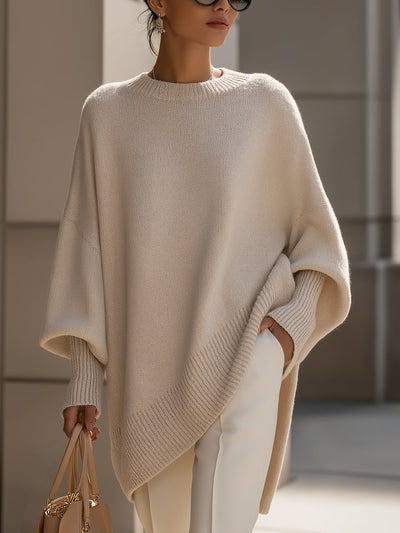 Alina - Pull Tricot Minimal Luxe