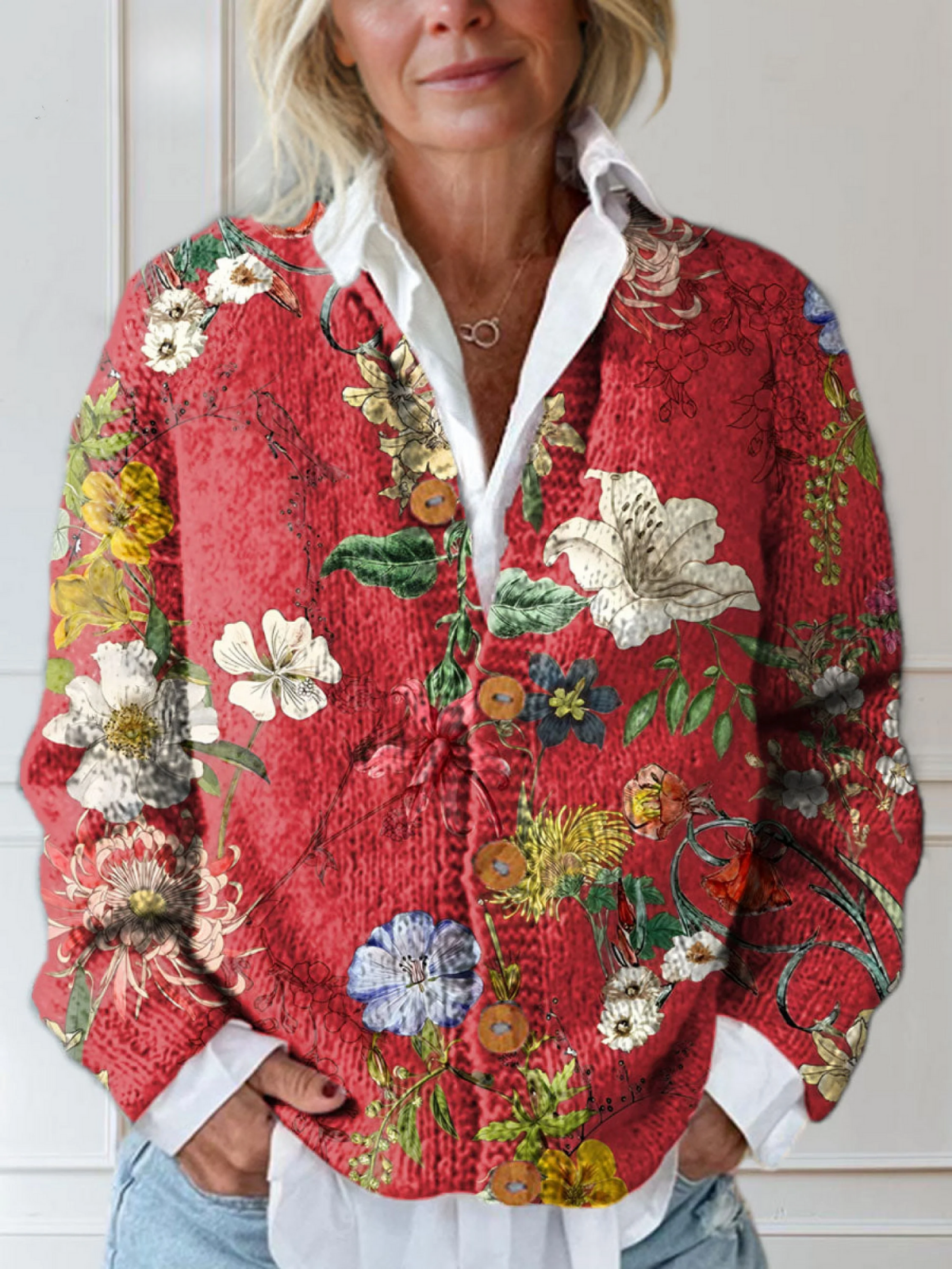Lily™ | Cardigan Floral Vintage pour Femmes