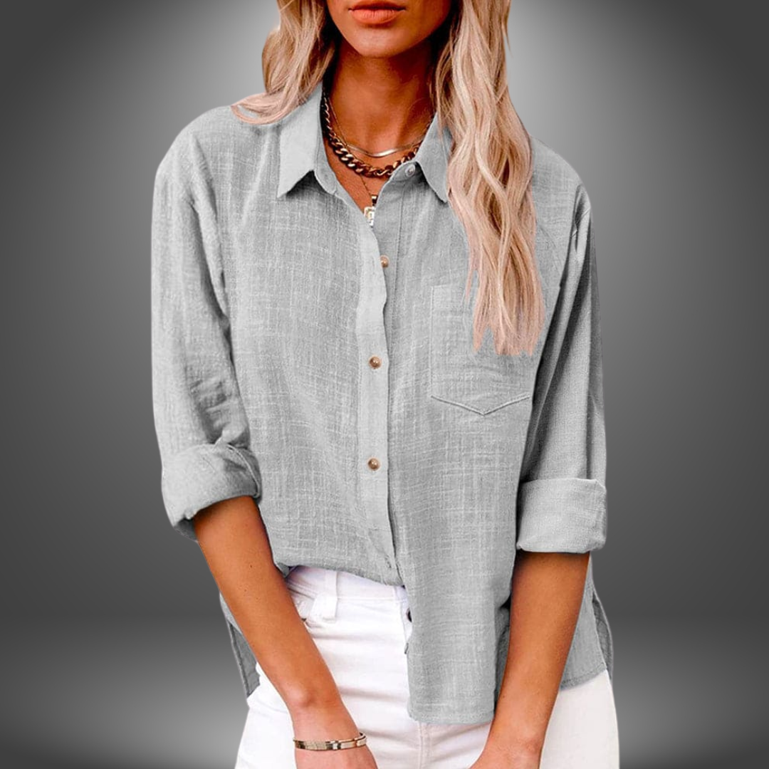 JOSEPHINE | BLOUSE CASUAL À COL