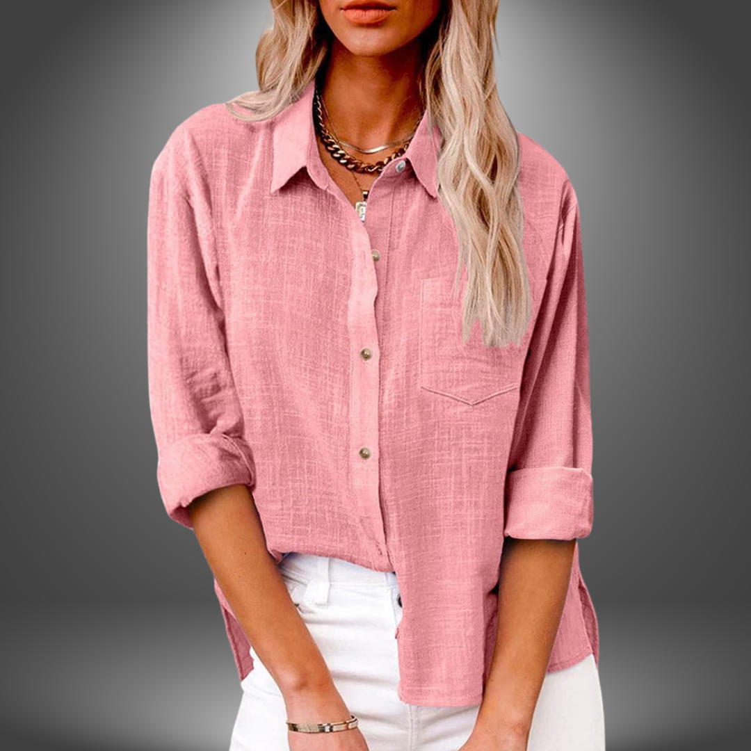 JOSEPHINE | BLOUSE CASUAL À COL