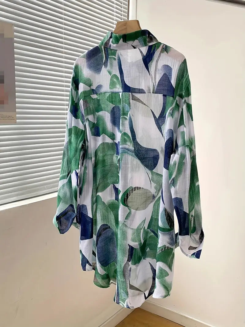 VICKY | BLOUSE IMPRIMÉE ÉLÉGANTE