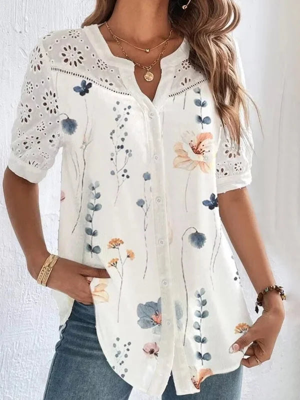 ANDI | BLOUSE EN DENTELLE CASUAL