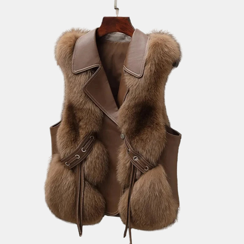 Vesper | Gilet en Fausse Fourrure Empress