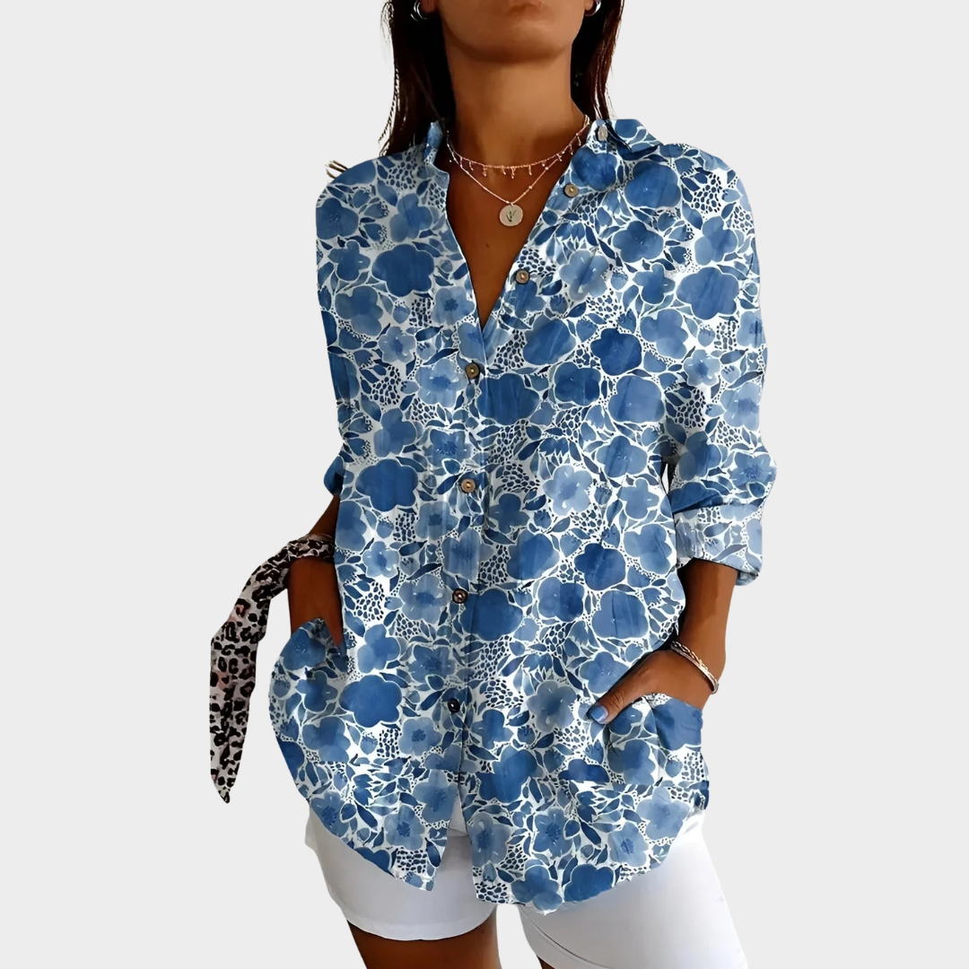 KATE | BLOUSE IMPRIMÉE CASUAL
