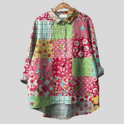 INDRA | BLOUSE FLEURIE VINTAGE