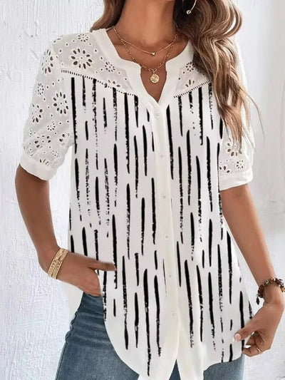 ANDI | BLOUSE EN DENTELLE CASUAL