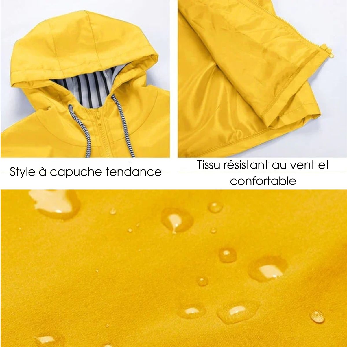 Ashlie™ | Veste coupe-vent imperméable