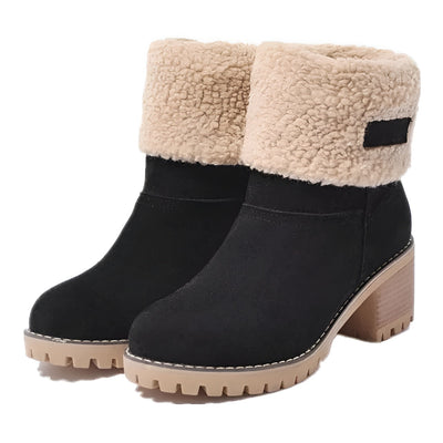 Laluna® | Bottes en Laine Mi-Mollet