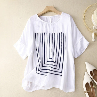 JULIANNA | CHEMISE EN LIN DÉCONTRACTÉE