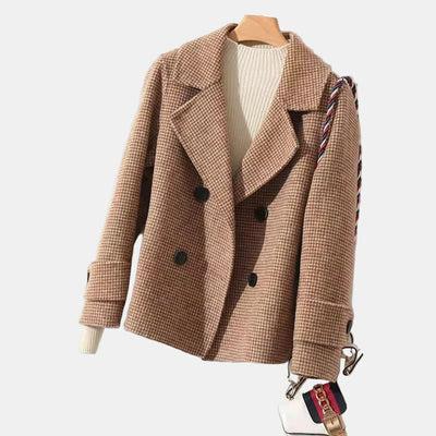 Amina | Manteau Élégant Inspiré de La Laine