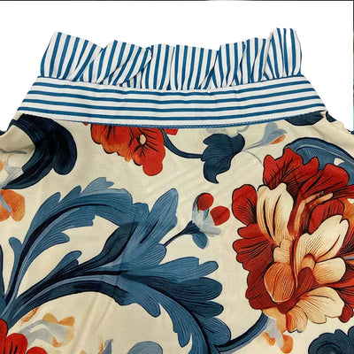 SASHA | BLOUSE À IMPRIMÉ FLORAL INTEMPOREL