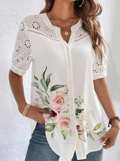 ANDI | BLOUSE EN DENTELLE CASUAL