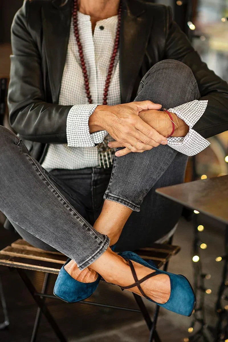 Ella - Talons Mi-Hauts Chic et Confortables