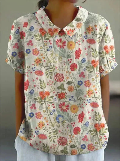 OLIVIA | BLOUSE À MOTIF FLORAL