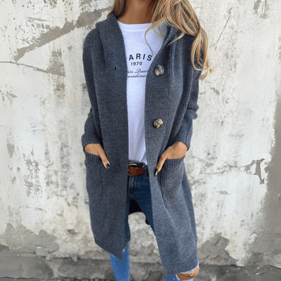 Rosa™ | Long Cardigan Élégant pour Femmes