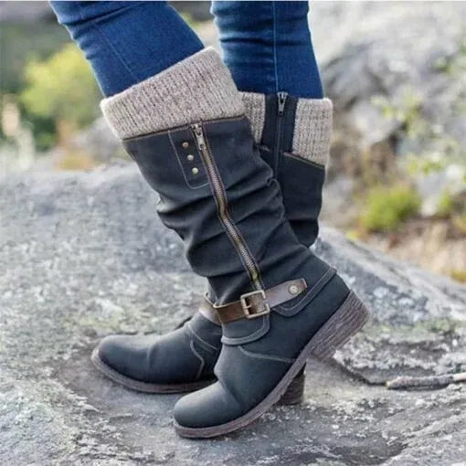 Laluna® | Bottines avec fermeture éclair sur le côté